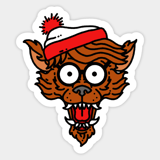 WereWaldo Sticker by blairjcampbell